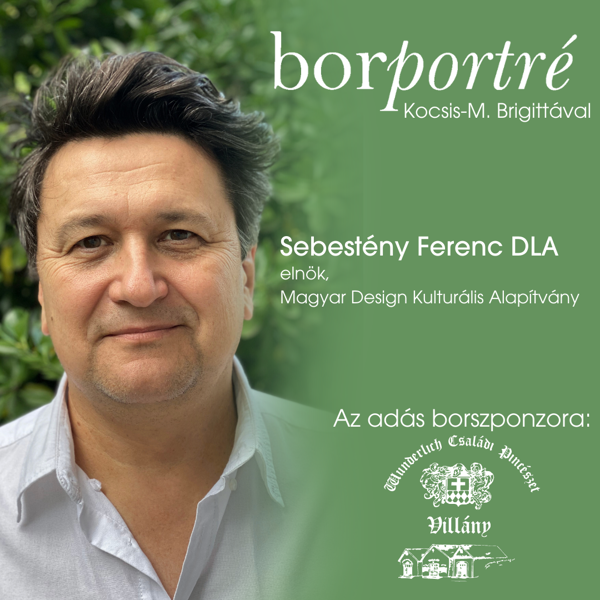 BorPortré - 1. Sebestény Ferenc, a Magyar Design Kulturális Alapítvány elnöke