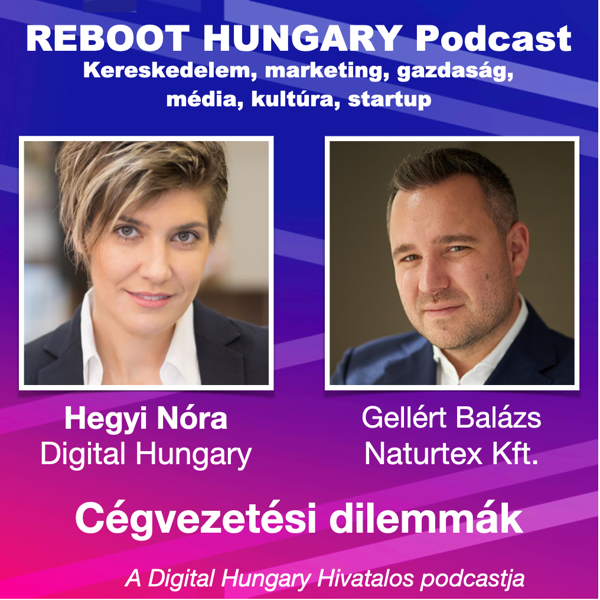 Reboot Hungary - 34. Cégvezetési dilemmák 2023. Gellért Balázs